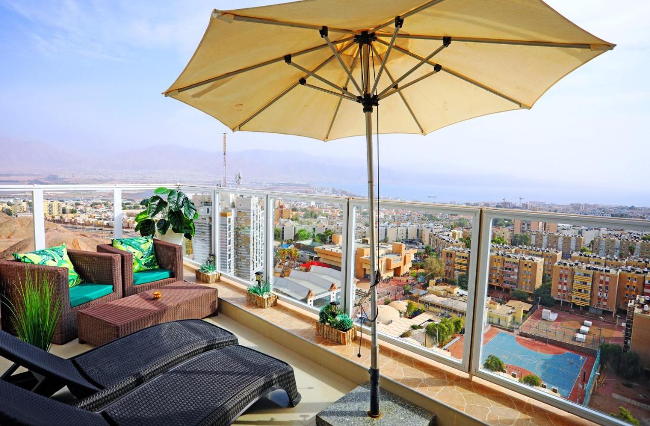 Appartement ★ Amazing View ★ Relaxing Balcony ★ Quiet ★ à Eilat Extérieur photo